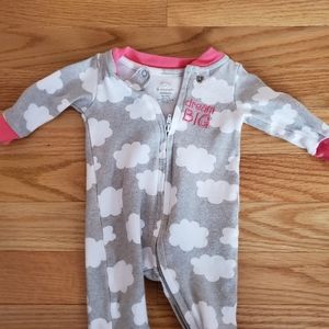 Girls newborn cotton pajamas